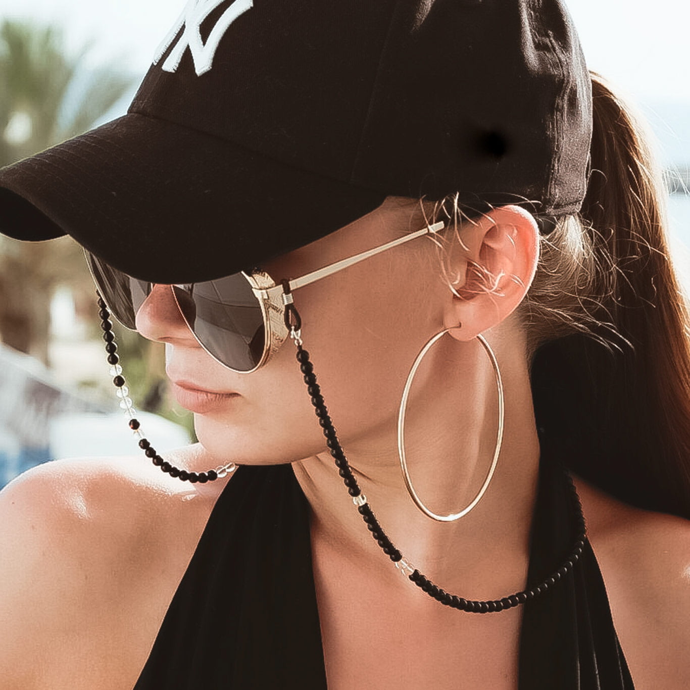 Shadow Eyeglass Necklace