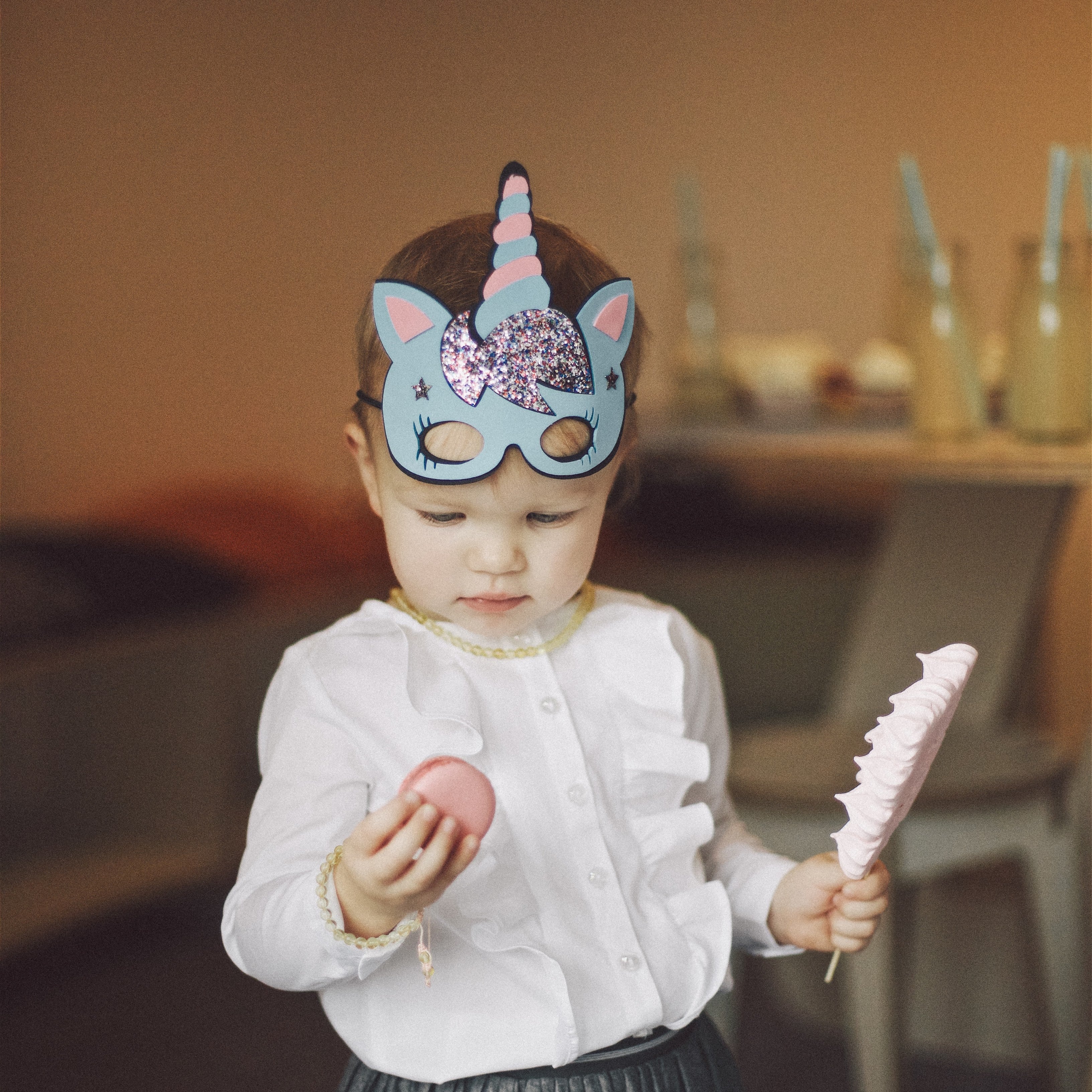 Girl Amber Silver Necklace - Lemon