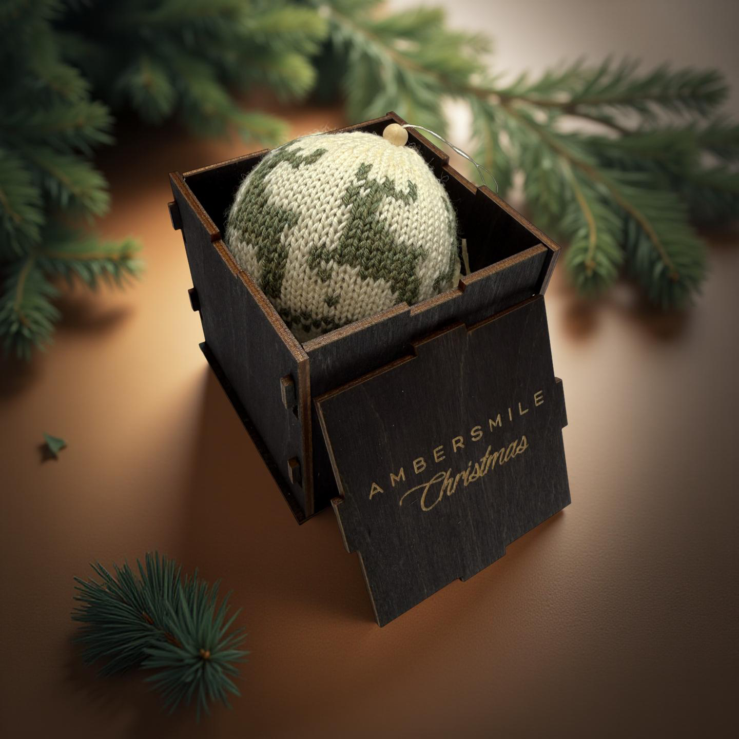 Žalias megztas Rudolphas