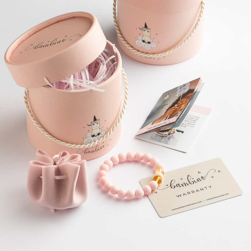 Pink Baby Bracelet-Teether