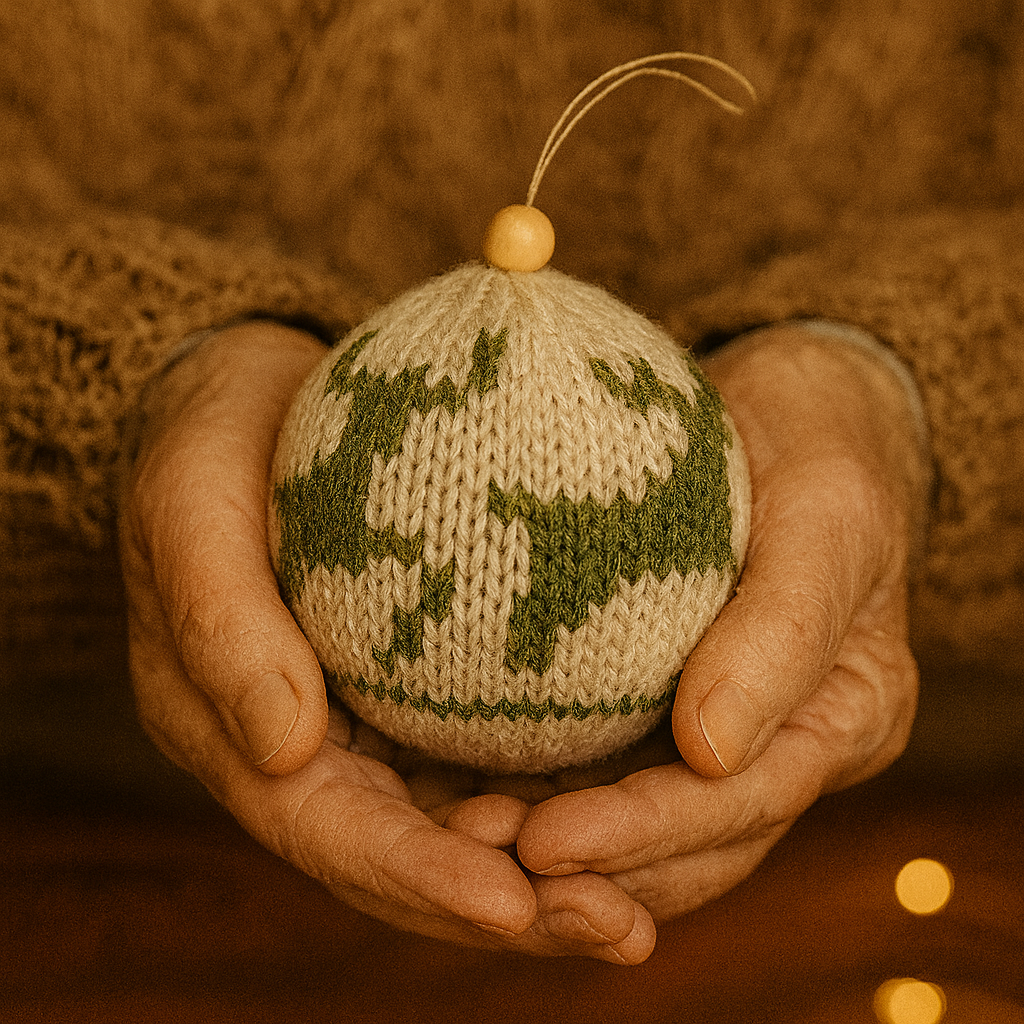 Žalias megztas Rudolphas