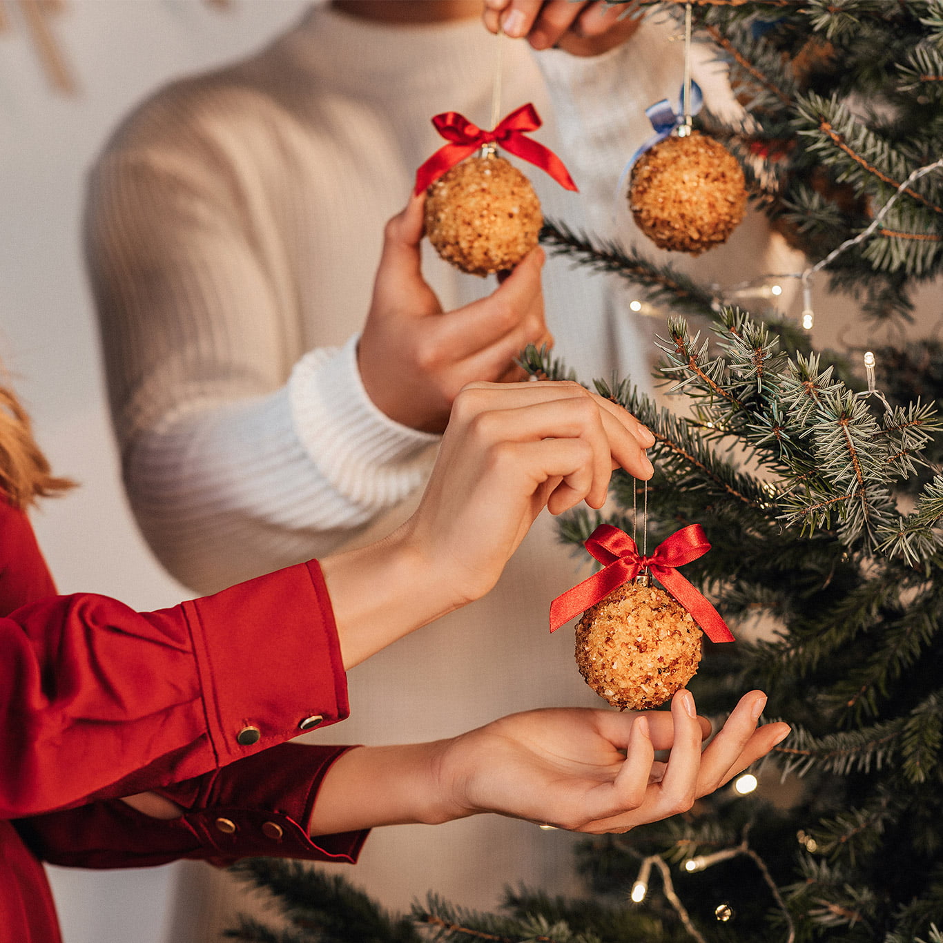 POP Secret Box Burgundy - 3 Ornaments